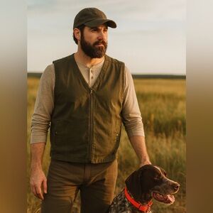 Duluth Trading Company 100% Cotton Canvas Vest